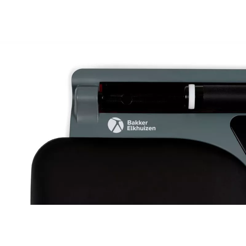BakkerElkhuizen ErgoSlider+, ambidestro, laser, 1600 DPI, preto, cinzento, amarelo