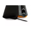 BakkerElkhuizen ErgoSlider+, ambidestro, laser, 1600 DPI, preto, cinzento, amarelo