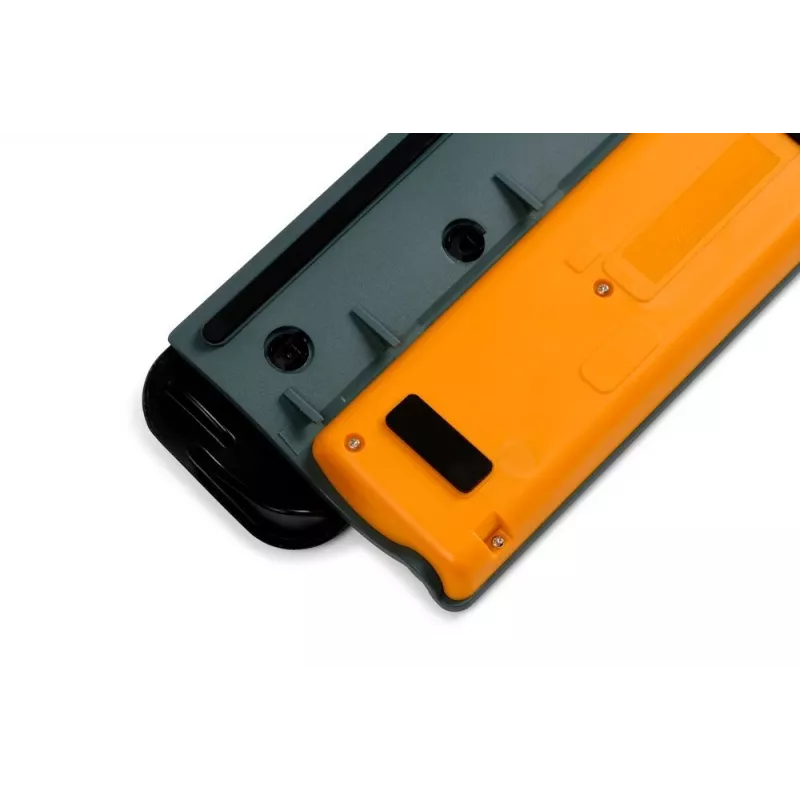 BakkerElkhuizen ErgoSlider+, ambidestro, laser, 1600 DPI, preto, cinzento, amarelo