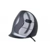 BakkerElkhuizen Evoluent D Small, destro, design vertical, laser, USB Type-A, 3200 DPI, preto