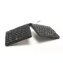 BakkerElkhuizen Goldtouch Travel Go2 com fios DE Qwertz, mini, com fios, USB, interruptores scissor, QWERTZ, preto