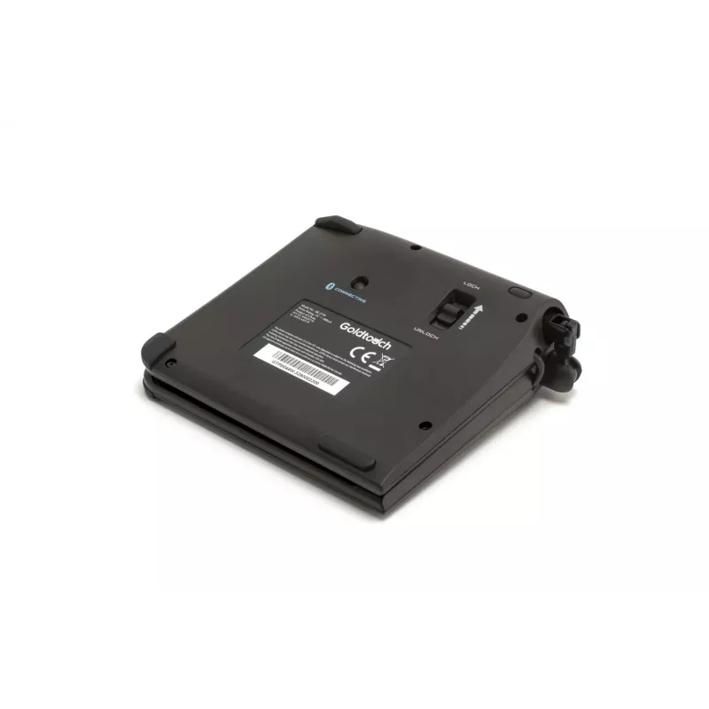 BakkerElkhuizen Goldtouch Travel Go2 com fios DE Qwertz, mini, com fios, USB, interruptores scissor, QWERTZ, preto