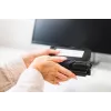 BakkerElkhuizen Goldtouch Travel Go2 com fios DE Qwertz, mini, com fios, USB, interruptores scissor, QWERTZ, preto