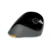 BakkerElkhuizen PRF Mouse Wireless cinzento-escuro, destro, design vertical, ótico, RF Wireless, 1600 DPI, preto, cinzento