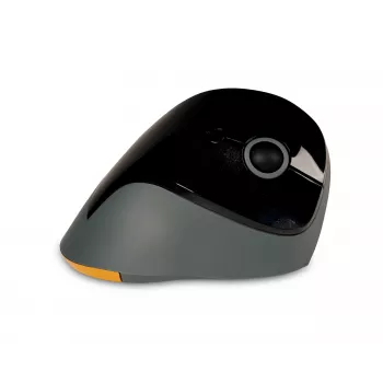 BakkerElkhuizen PRF Mouse Wireless cinzento-escuro, destro, design vertical, ótico, RF Wireless, 1600 DPI, preto, cinzento