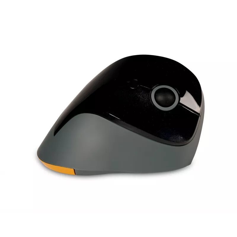 BakkerElkhuizen PRF Mouse Wireless cinzento-escuro, destro, design vertical, ótico, RF Wireless, 1600 DPI, preto, cinzento