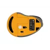 BakkerElkhuizen PRF Mouse Wireless cinzento-escuro, destro, design vertical, ótico, RF Wireless, 1600 DPI, preto, cinzento