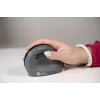 BakkerElkhuizen PRF Mouse Wireless cinzento-escuro, destro, design vertical, ótico, RF Wireless, 1600 DPI, preto, cinzento