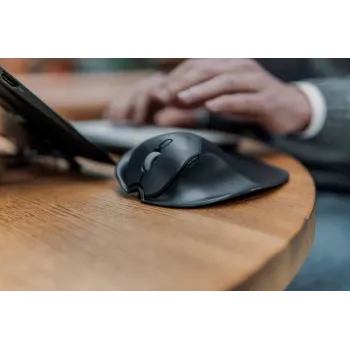 Rato Bluetooth BakkerElkhuizen HandshoeMouse Shift Office ambidestro ótico 1000 DPI