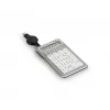Teclado BakkerElkhuizen S-board 840 Numeric, USB, PC, 1,2 m, cinzento-claro, branco