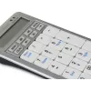 Teclado BakkerElkhuizen S-board 840 Numeric, USB, PC, 1,2 m, cinzento-claro, branco