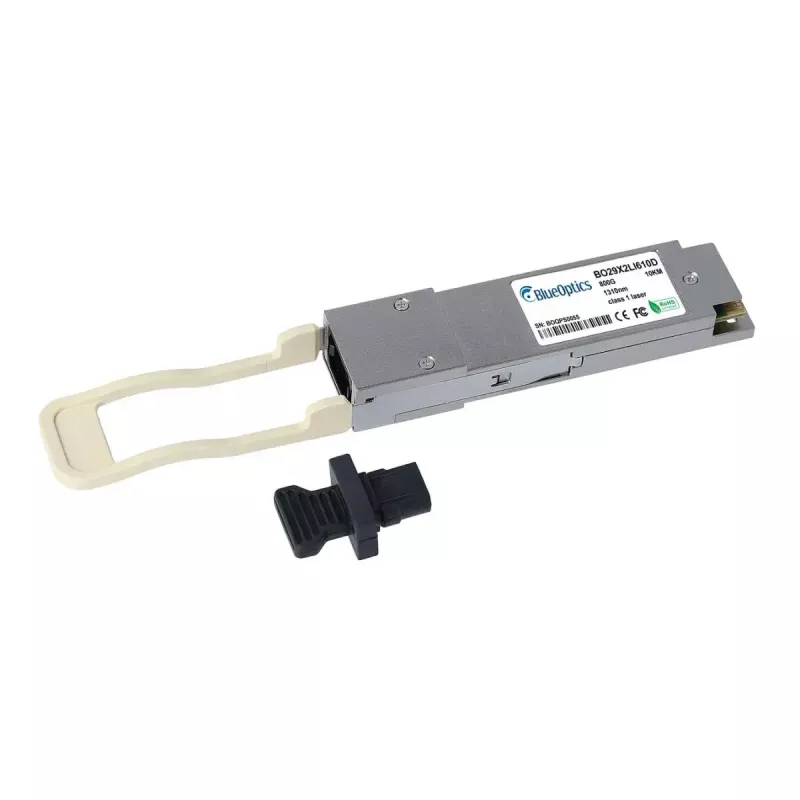 Módulo transceptor de fibra ótica BlueOptics BO07W859S1D-BO QSFP56 200000 Mbit/s