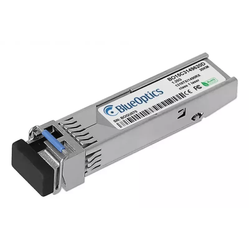 Módulo transceptor SFP BlueOptics BO15C3149640DIN 1250 Mbit/s fibra ótica