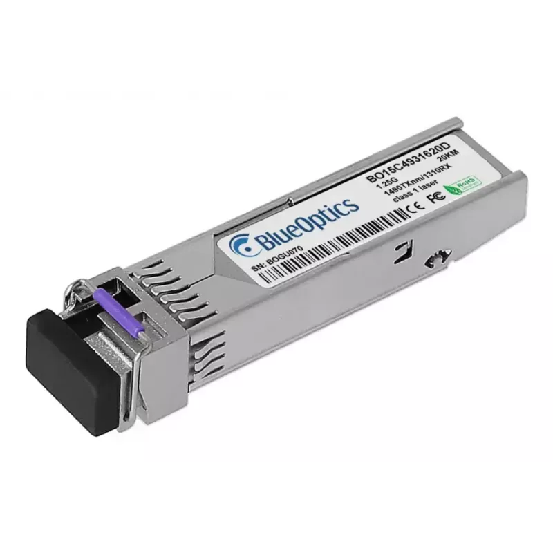 Módulo transceptor SFP BlueOptics BO15C4931620DIN 1250 Mbit/s fibra ótica