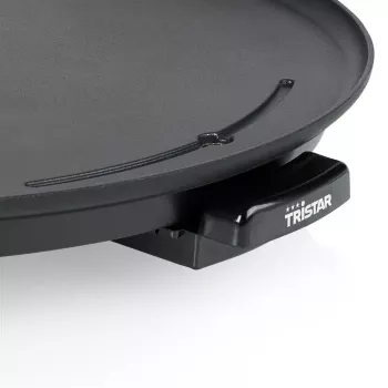 Grelhador circular Tristar BP-2787 Circle 2000W preto alumínio redondo
