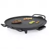 Grelhador circular Tristar BP-2787 Circle 2000W preto alumínio redondo