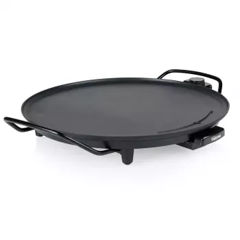 Grelhador circular Tristar BP-2787 Circle 2000W preto alumínio redondo