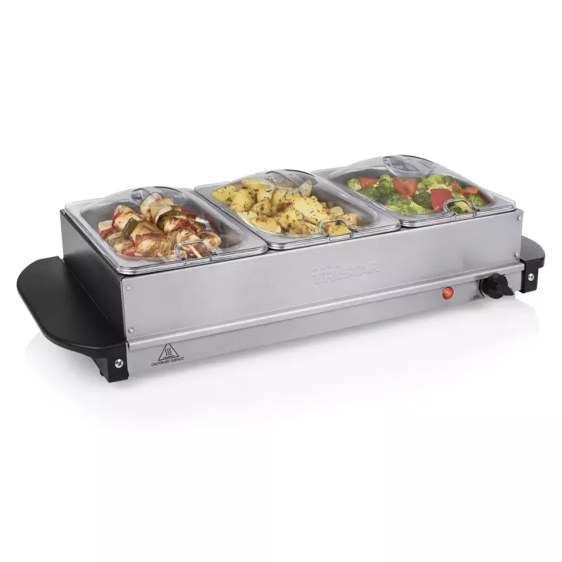 Buffet Server Tristar BP-6283 200W 4,2L aço inoxidável