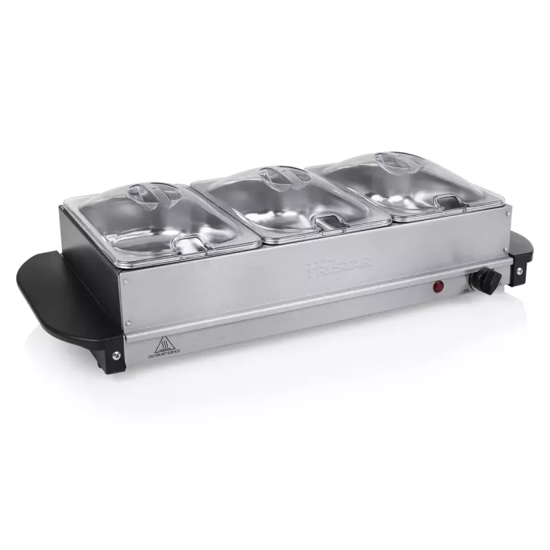 Buffet Server Tristar BP-6283 200W 4,2L aço inoxidável