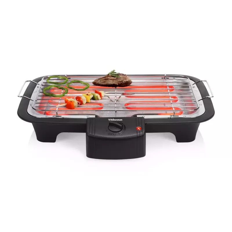 Grelhador elétrico Tristar BQ-2883 2000 W cúpula preto