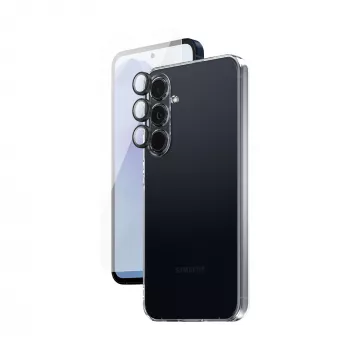 Pacote de proteção PanzerGlass Samsung Galaxy A55 5G resistente a riscos e choques