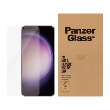 Película de proteção de ecrã PanzerGlass Samsung Galaxy S23+ Ultra-Wide Fit resistente a riscos e choques