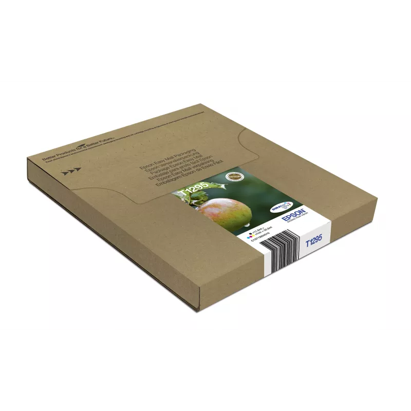 Tinteiro Epson Apple Multipack 4 cores T129 EasyMail, preto, ciano, magenta, amarelo, 11,2 ml, 7 ml, 1 unid., embalagem múltipla
