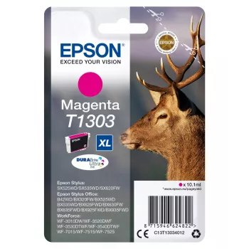 Tinteiro Epson Stag embalagem individual magenta T1303 DURABrite Ultra