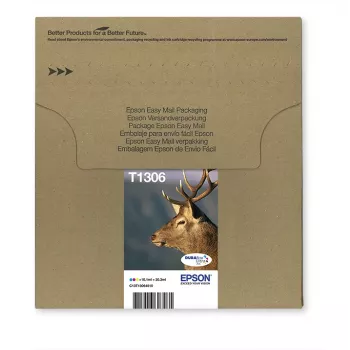 Tinteiros multipack Epson T1306 DURABrite Ultra 3 cores (ciano, magenta, amarelo) alto rendimento (XL), 3 unid.
