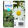 Tinteiro Epson Daisy embalagem individual ciano 18 Claria Home, ciano fotográfico, tinta à base de corante, 1 unid.
