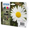 Epson 18XL Daisy Claria Home C13T18164022 multipack de cartuchos de tinta, 4 unidades, preto 11,5 ml, ciano/magenta/amarelo 6,6 ml
