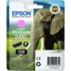 Tinteiro Epson Elephant Singlepack magenta claro 24XL Claria Photo HD (individual, à base de pigmento, magenta claro)