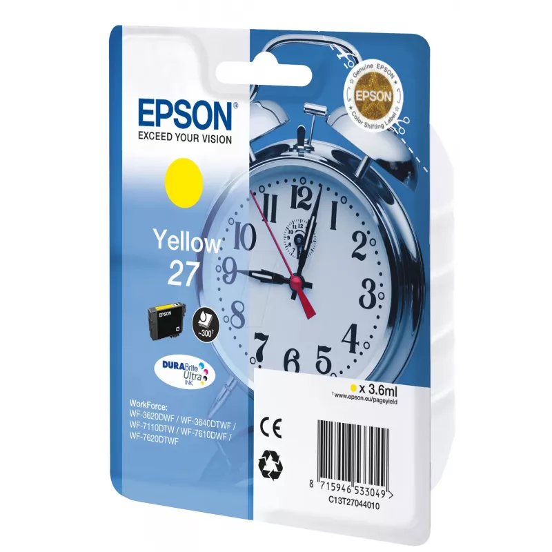 Tinteiro Epson Alarm clock 27 DURABrite Ultra