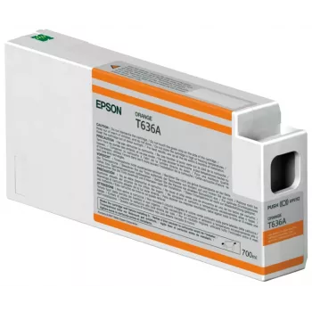 Epson pack individual laranja T636A00 UltraChrome HDR 700 ml, laranja, tinta pigmentada, 700 ml, 1 unid.
