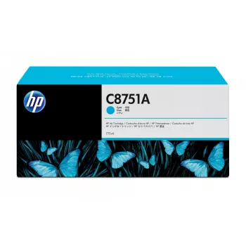 HP C8751A ciano original tinteiro de tinta 1 unid.