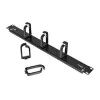 StarTech.com painel de gestão de cabos para rack de metal 1U 19 polegadas