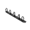 StarTech.com painel de gestão de cabos para rack de metal 1U 19 polegadas