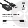 Adaptador passivo DisplayPort para HDMI CLUB3D CAC-1001