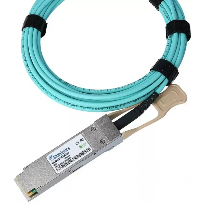Cabo de fibra ótica InfiniBand BlueOptics CBL-0310-005-BO 5 m QSFP