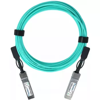 Cabo de fibra ótica InfiniBand SFP+ BlueOptics CBL-10GSFP-AOC-1M-BO 1 m macho/macho
