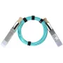 Cabo de fibra ótica InfiniBand BlueOptics CBL-505-BO 5 m QSFP28 aqua