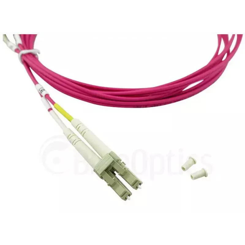 Cabo de fibra ótica BlueOptics CBL-LC-OM4-10M-BO 10 m LC para LC 50 µm