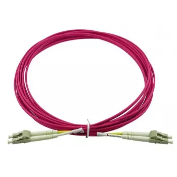 Cabo de fibra ótica duplex LC BlueOptics CBL-LC-OM4-15M-BO 15 m macho/macho