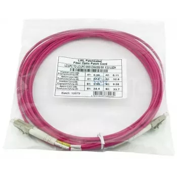 Cabo de fibra ótica InfiniBand BlueOptics CBL-LC-OM4-20M-BO 2x LC 20 m OM4