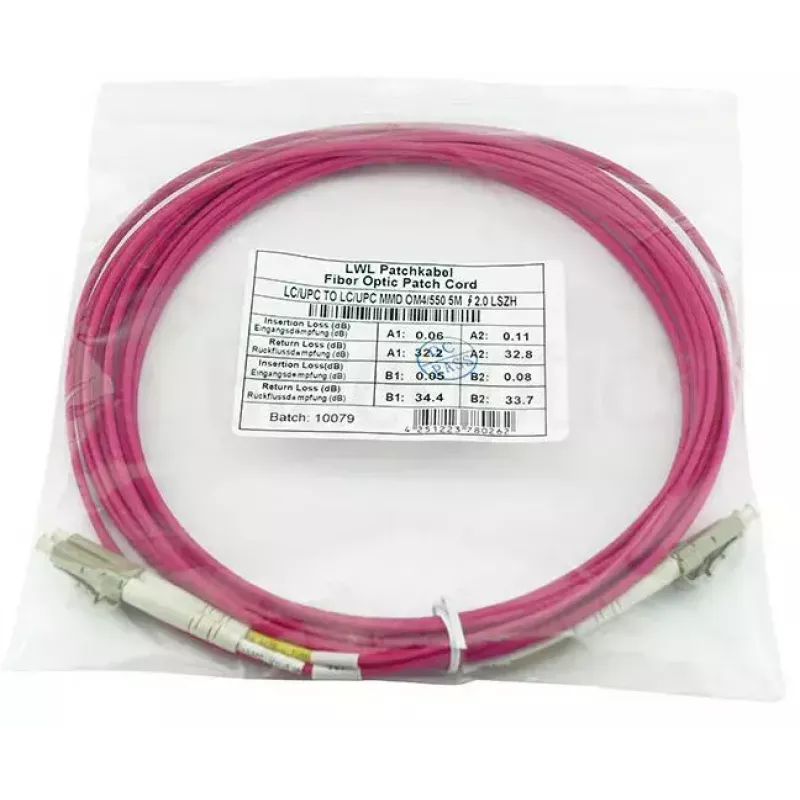 Cabo de fibra ótica InfiniBand BlueOptics CBL-LC-OM4-50M-BO 50 m 2x LC