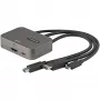 Adaptador multiporta 3 em 1 para HDMI StarTech.com - conversor 4K 60Hz USB-C, HDMI ou Mini DisplayPort para HDMI para salas de conferência - adaptador de vídeo AV digital para ligar um monitor/ecrã HDMI
