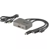 Adaptador multiporta 3 em 1 para HDMI StarTech.com - conversor 4K 60Hz USB-C, HDMI ou Mini DisplayPort para HDMI para salas de conferência - adaptador de vídeo AV digital para ligar um monitor/ecrã HDMI