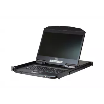 KVM Switch ATEN CL3108NX-ATA-AG USB VGA 1U Montagem em rack Preto