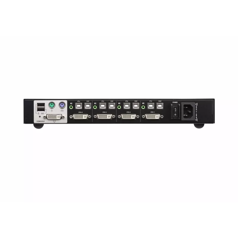 Comutador KVM seguro ATEN 4 portas USB DVI
