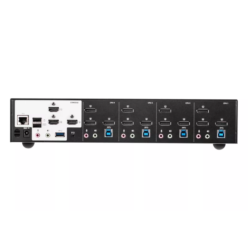 Comutador KVMP ATEN 4P USB3.0 4K DP TRIPLE VIEW